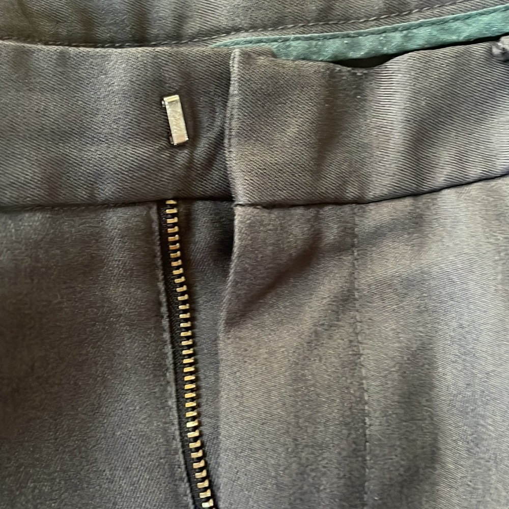 Flynn & O’Hara uniform pants, charcoal, waist 32 - Picture 3 of 4